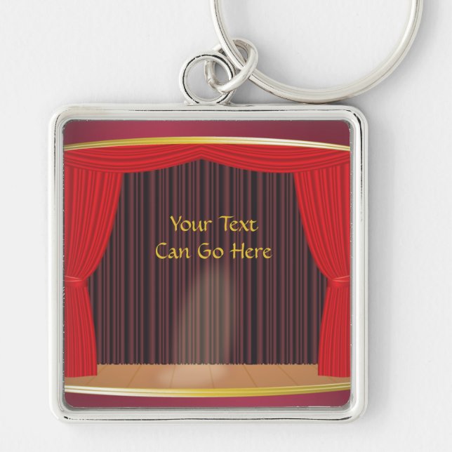 Theatre Stage Keychain (Front)