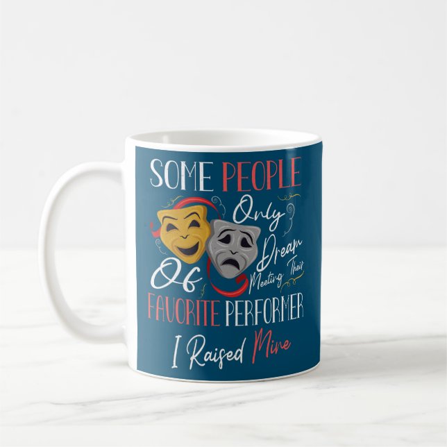 Theatre Teacher Drama Teacher Theatre Nerd Actor  Coffee Mug (Left)