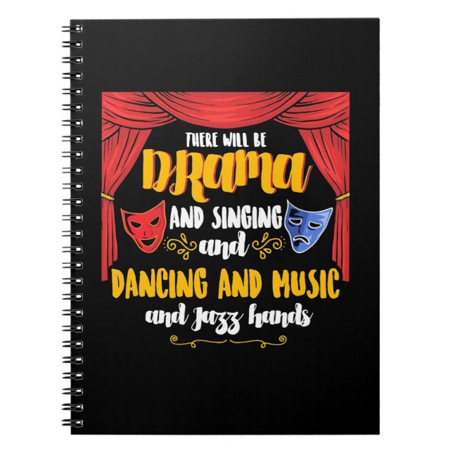 Theatre There will Be Drama Notebook (Front)
