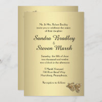 Theatre Wedding Invitation