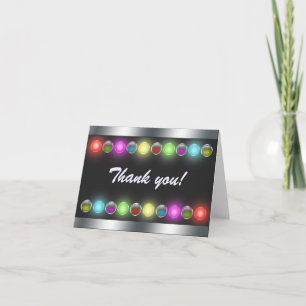 Theatrical Lighting ~ Thank You card