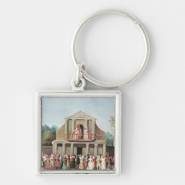 Theatrical Performance at the Saint-Laurent Key Ring (Front)