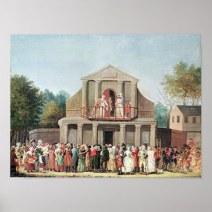 Theatrical Performance at the Saint-Laurent Poster