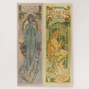 Theatrical & Print Masterpieces by Alphonse Mucha Jigsaw Puzzle