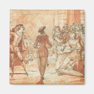 Theatrical Scene Magnet