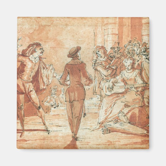 Theatrical Scene Magnet (Front)