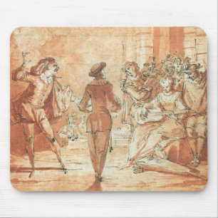 Theatrical Scene Mouse Mat
