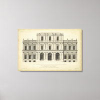 Theatrical Style Façade by Colen Campbell