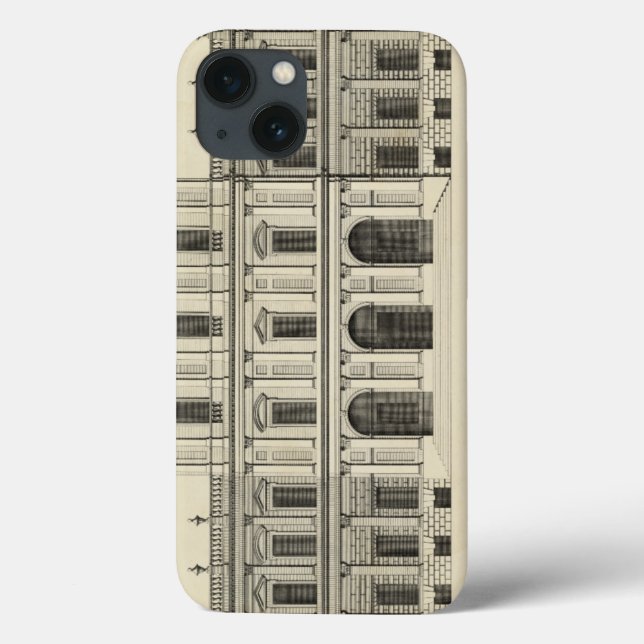 Theatrical Style Façade by Colen Campbell Case-Mate iPhone Case (Back)