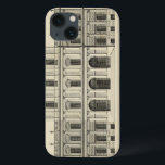 Theatrical Style Façade by Colen Campbell iPhone 13 Case<br><div class="desc">Colen Campbell created this theatrical style façade,  which was published in his book Vitruvius Britannicus. A façade is basically a representation of the front,  or side,  of a building. An amazing architectural drawing that would look great in your home!</div>