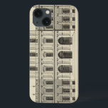 Theatrical Style Façade by Colen Campbell iPhone 13 Case<br><div class="desc">Colen Campbell created this theatrical style façade,  which was published in his book Vitruvius Britannicus. A façade is basically a representation of the front,  or side,  of a building. An amazing architectural drawing that would look great in your home!</div>