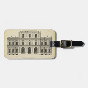 Theatrical Style Façade by Colen Campbell Luggage Tag