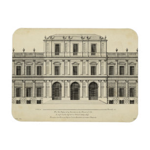 Theatrical Style Façade by Colen Campbell Magnet