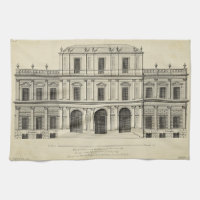 Theatrical Style Façade by Colen Campbell