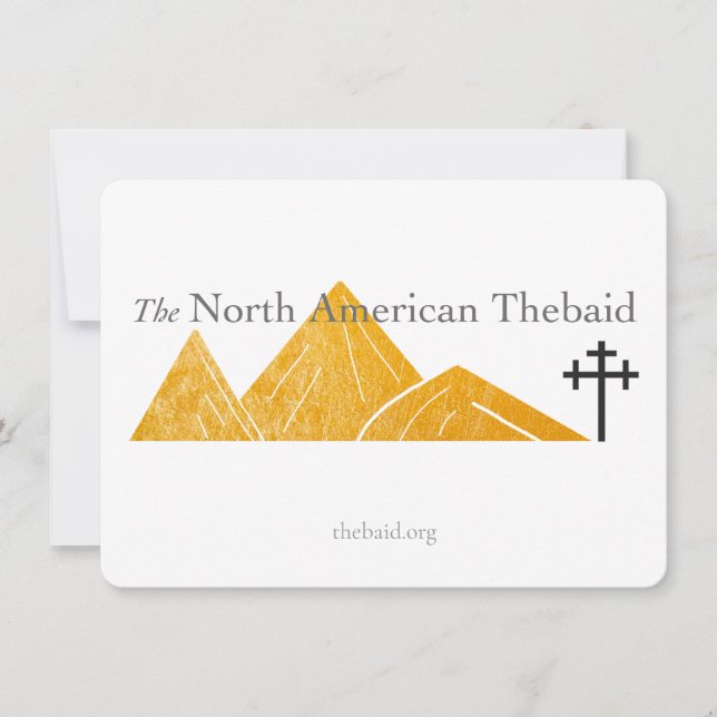 Thebaid Blank Note Cards (Front)