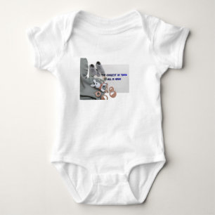 TheCoolest Of Them All Is Here Funny Baby Bodysuit