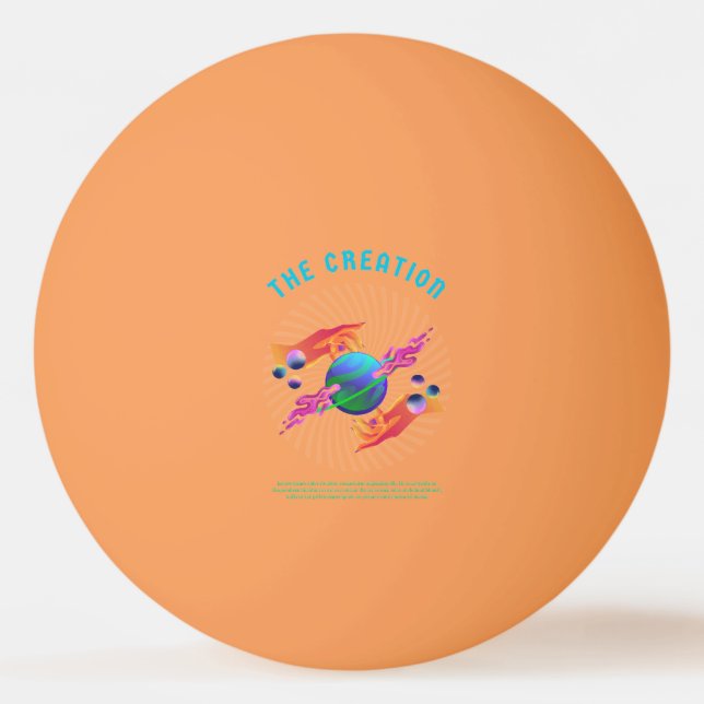 #TheCreationPingPongBall Ping Pong Ball (Back)