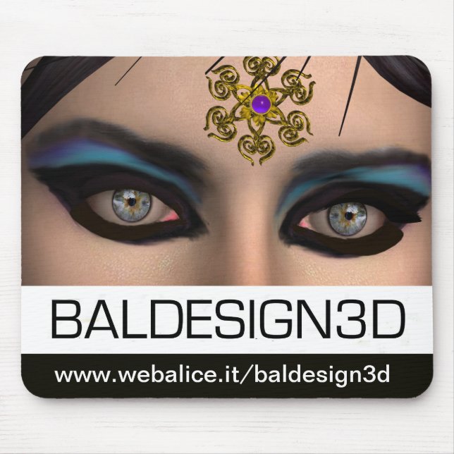THEDA / Baldesign3d Mouse Mat (Front)
