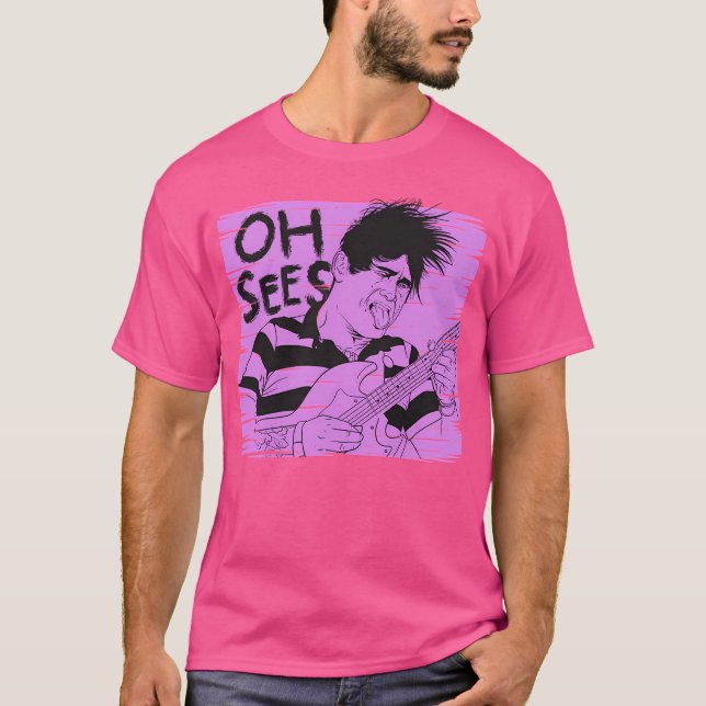 Thee Oh Sees John Dwyer Merch T-Shirt (Front)