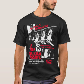 Theeas Chainsaw Massacre Mother of All Horror Movi T-Shirt