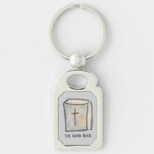 TheGoodBook Bible Cross  Key Ring