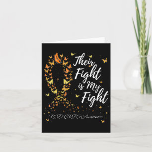 Their Fight Is My Fight Rsd Crps Awareness 1  Card
