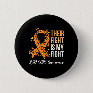 Their Fight Is My Fight Rsd Crps Awareness 6 Cm Round Badge