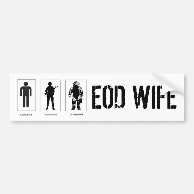 Their Husband Your Husband My Husband Decal EOD (Front)