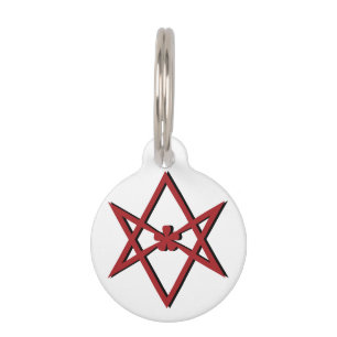 Thelema Symbol Pet Tag