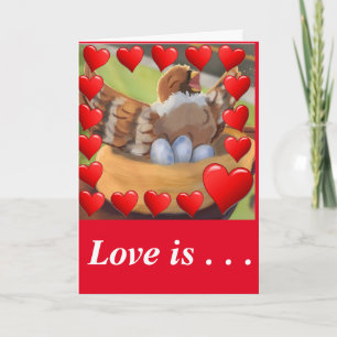 #TheLittleBirdThatChirped Valentine's Card