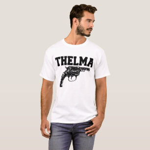 Thelma and Louise GUN image Set of Unisex Grey tri T-Shirt