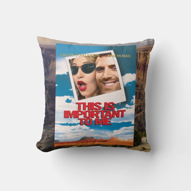 Thelma and Louise - This is Important to me - Cushion (Front)