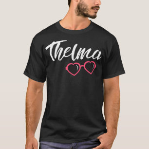 Thelma  Pink Glasses Cute Matching Best Friends  T-Shirt
