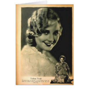 Thelma Todd 1928 movie magazine photo