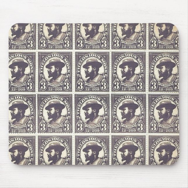 Thelonious Monk Mouse Mat (Front)