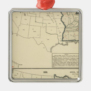 Thematic United States Metal Tree Decoration