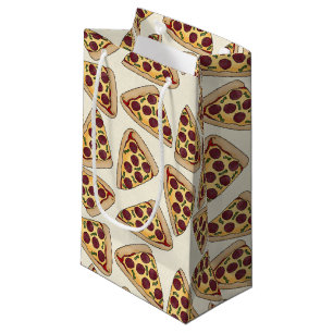 Themed pizza party small gift bag