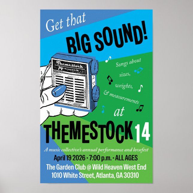 Themestock XIV Poster (Front)