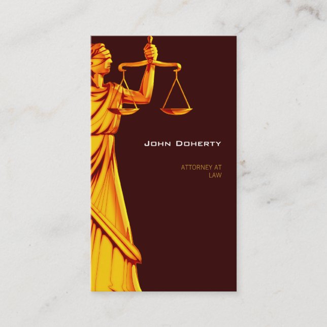 Themis | Attorney At Law Business Card (Front)