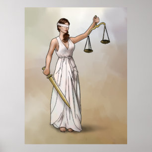 Themis - Lady Justice Poster