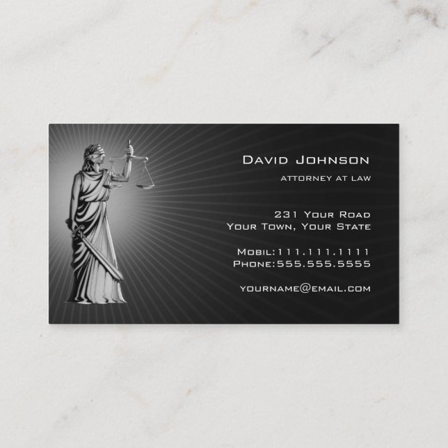 Themis | Law Office Business Card (Back)