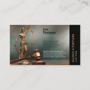 Themis   Lawyer Business Card