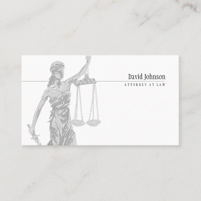 Themis | Lawyer Business Card (Front)