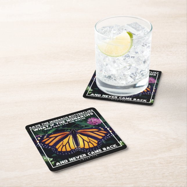 THEMONARCHS THE MONARCHS  SQUARE PAPER COASTER (Insitu)