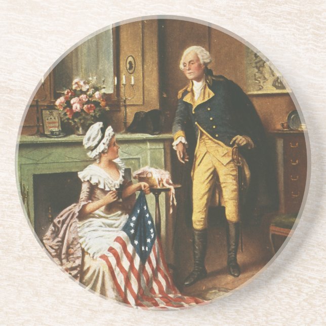 Then Now and Forever by Percy Moran Coaster (Front)