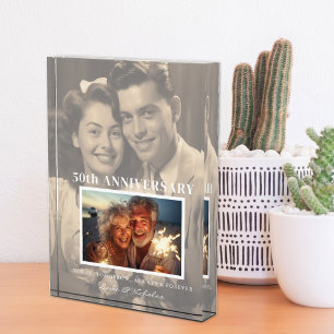 Then & Now Anniversary Milestone   Couple's Photo