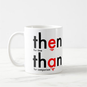 Then Than Grammar Mug Nerdy Christmas Gifts