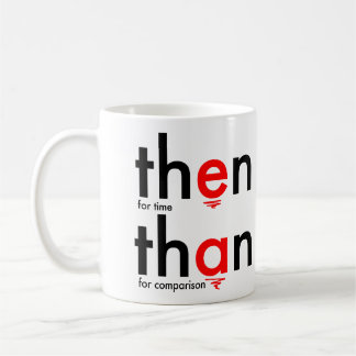 Then Than Grammar Mug Nerdy Christmas Gifts