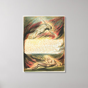 'Then the Divine Hand...', plate 35 from 'Jerusale Canvas Print