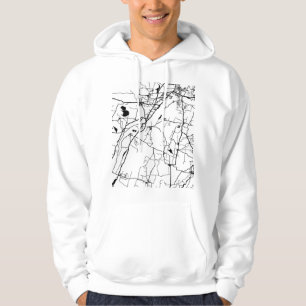 Theni Tamil Nadu City Map Hoodie